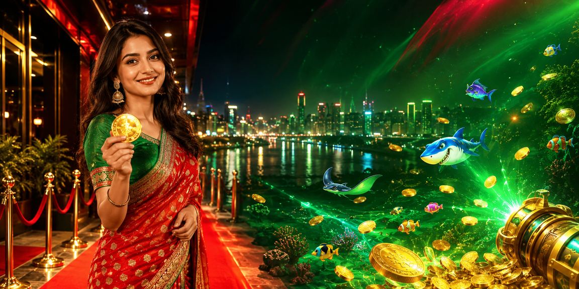 বগুড়ায় হাই বেট ফিশিং গেম উপভোগ করছেন একজন খেলোয়াড়