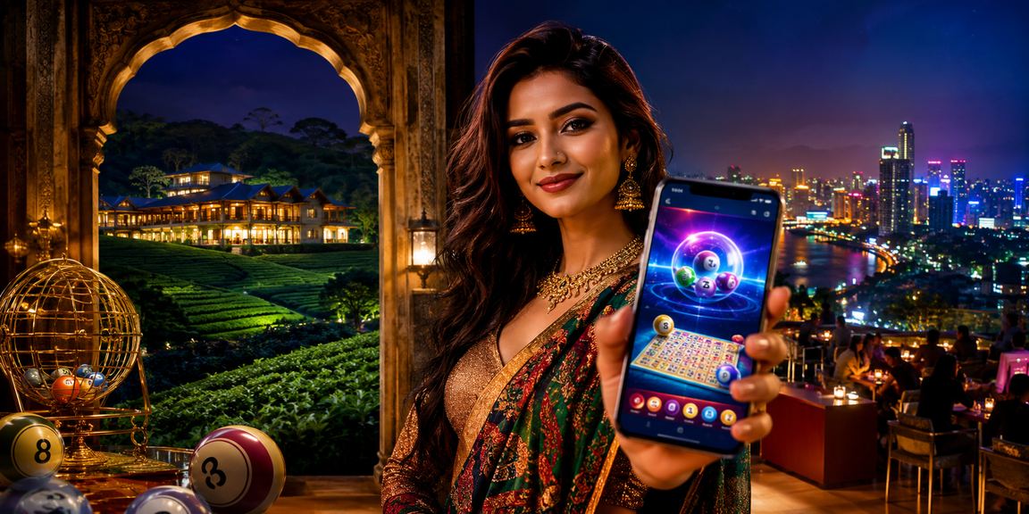সিলেটের চা বাগানে লটারি গেম মোবাইলে
